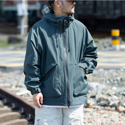 フード付 ジップアップジャケット M10601