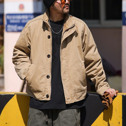 ボア裏地 スタンドカラージャケット M10602