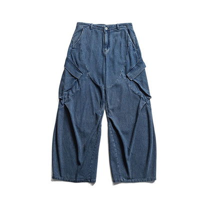 ワイド カーゴ デニムパンツ　M10690