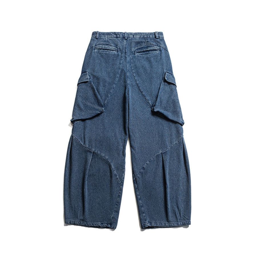 ワイド カーゴ デニムパンツ　M10690