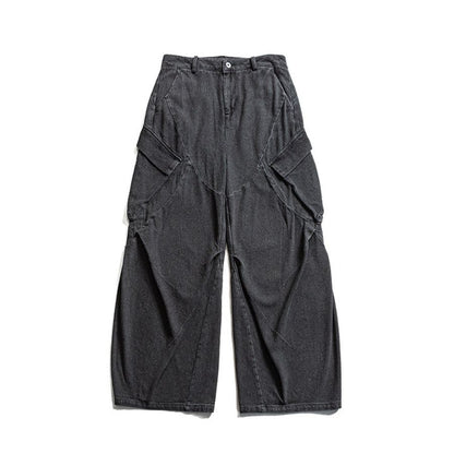 ワイド カーゴ デニムパンツ　M10690