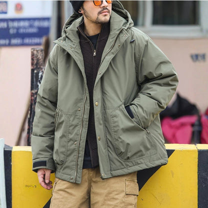 フード付 ジップアップジャケット　M10606