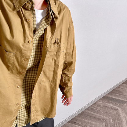 レイヤード風デザインシャツ M10463