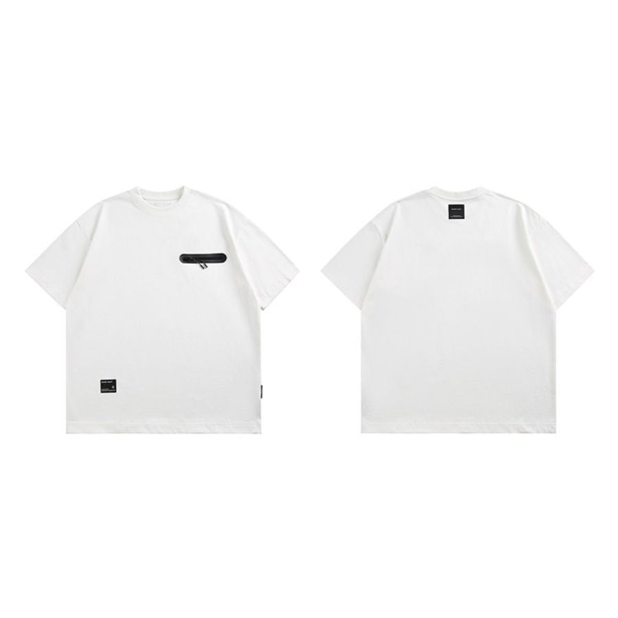 ヘビーウェイト ジップポケット Tシャツ　M10700