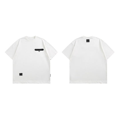 ヘビーウェイト ジップポケット Tシャツ　M10700