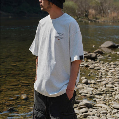 ヘビーウェイト ロゴプリント Tシャツ　M10701