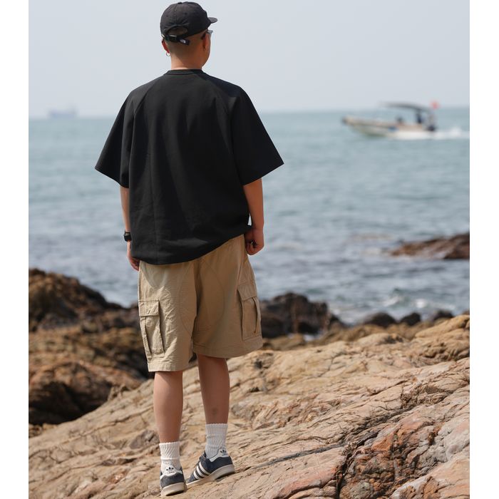 ワッフルテクスチャ Tシャツ　M10264