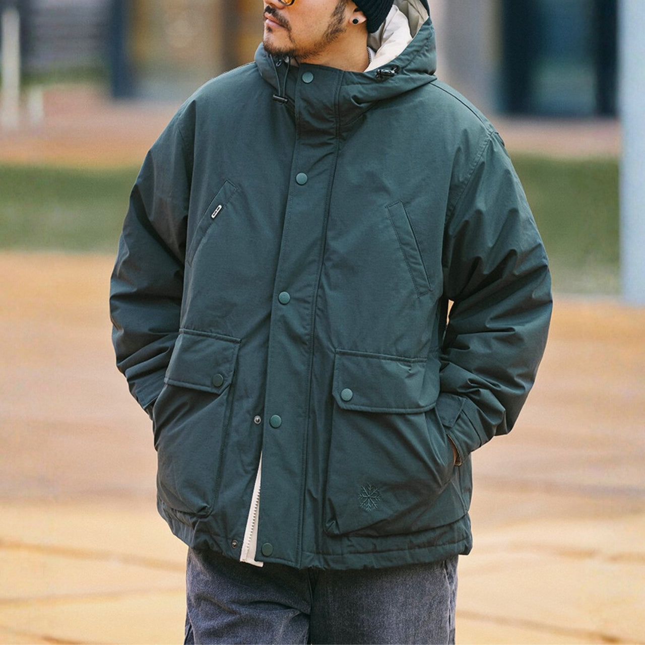 フード付ダウンジャケット　M10620