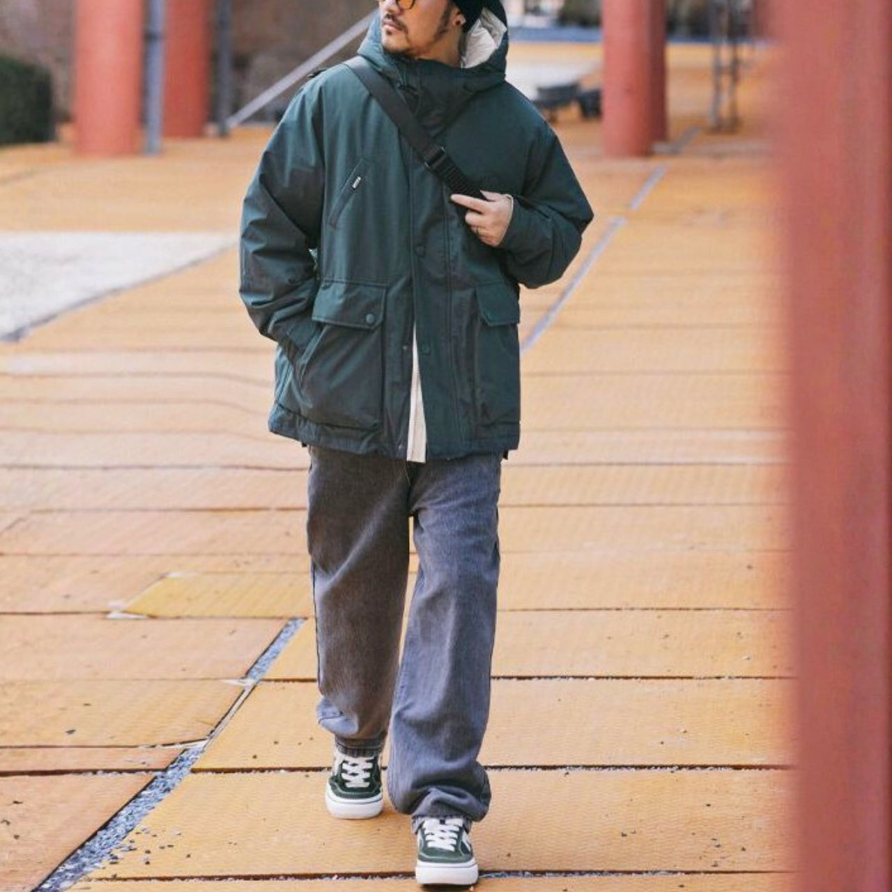 フード付ダウンジャケット　M10620