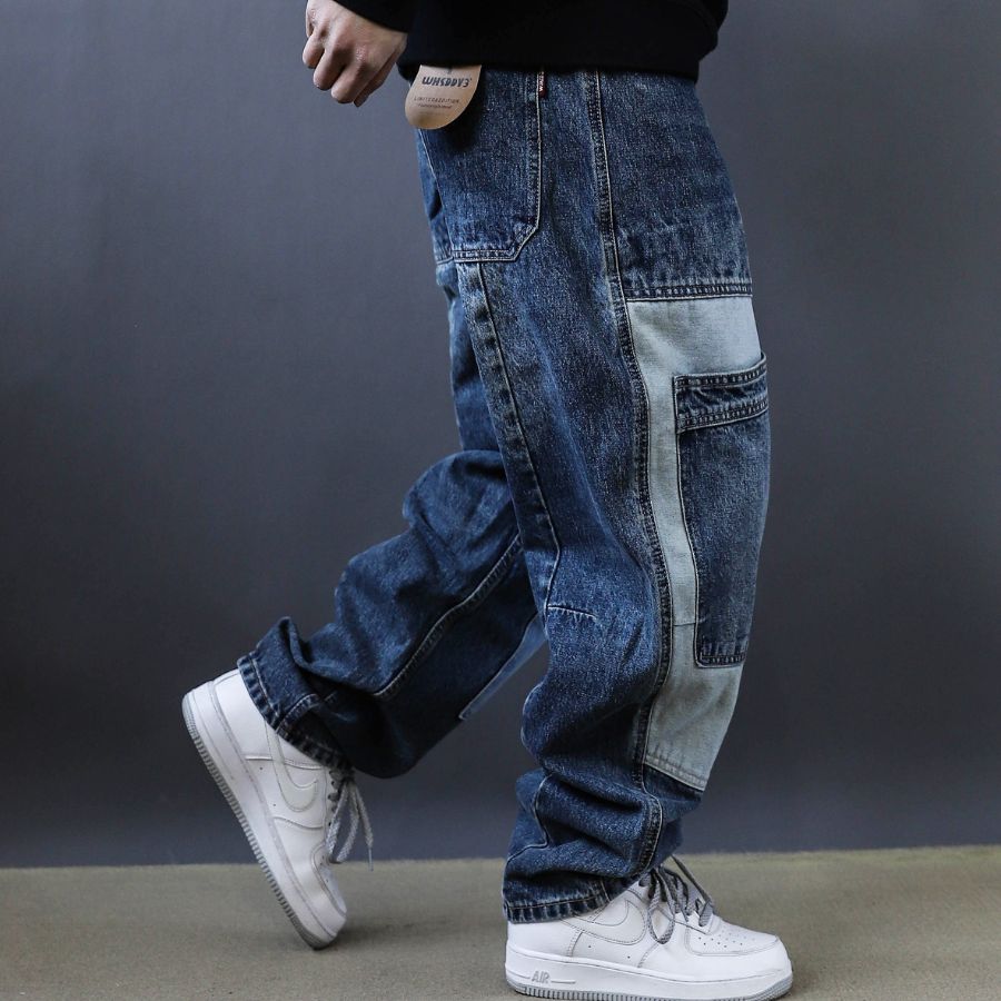 パッチワーク ワイドデニムパンツ M10714 – ON°C3