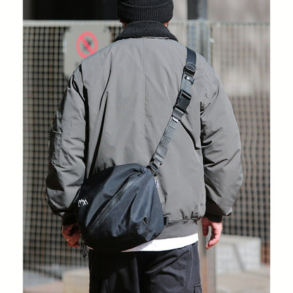 ボア襟 ダウンブルゾン　M10640