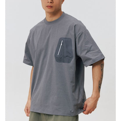 ジップポケット ワイド Tシャツ　M10715