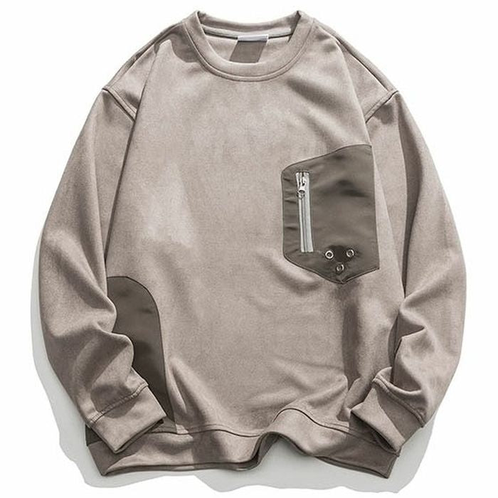 パッチワークデザイン スウェット M10586