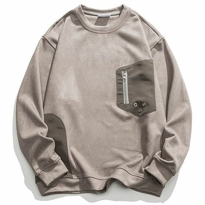 パッチワークデザイン スウェット M10586