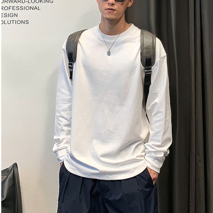 バックラベル 長袖Tシャツ　M10518