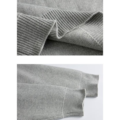 襟付き リラックス ルーズニット M10434