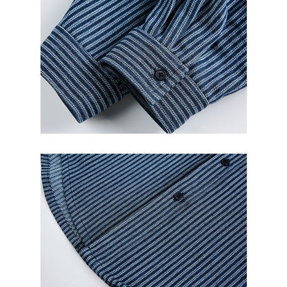 ストライプ柄 シャツ M10428