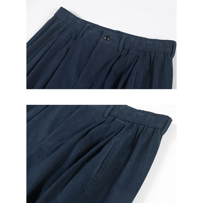 タック入り ワイドパンツ M10377