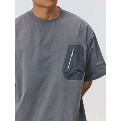 ジップポケット ワイド Tシャツ　M10715