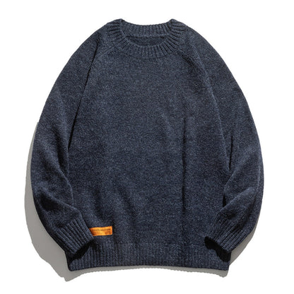 ヴィンテージ調 クルーネック ニット　M10643