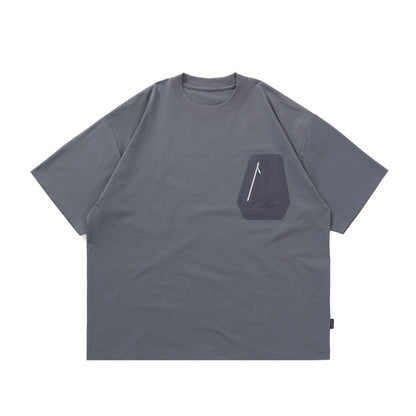 ジップポケット ワイド Tシャツ　M10715
