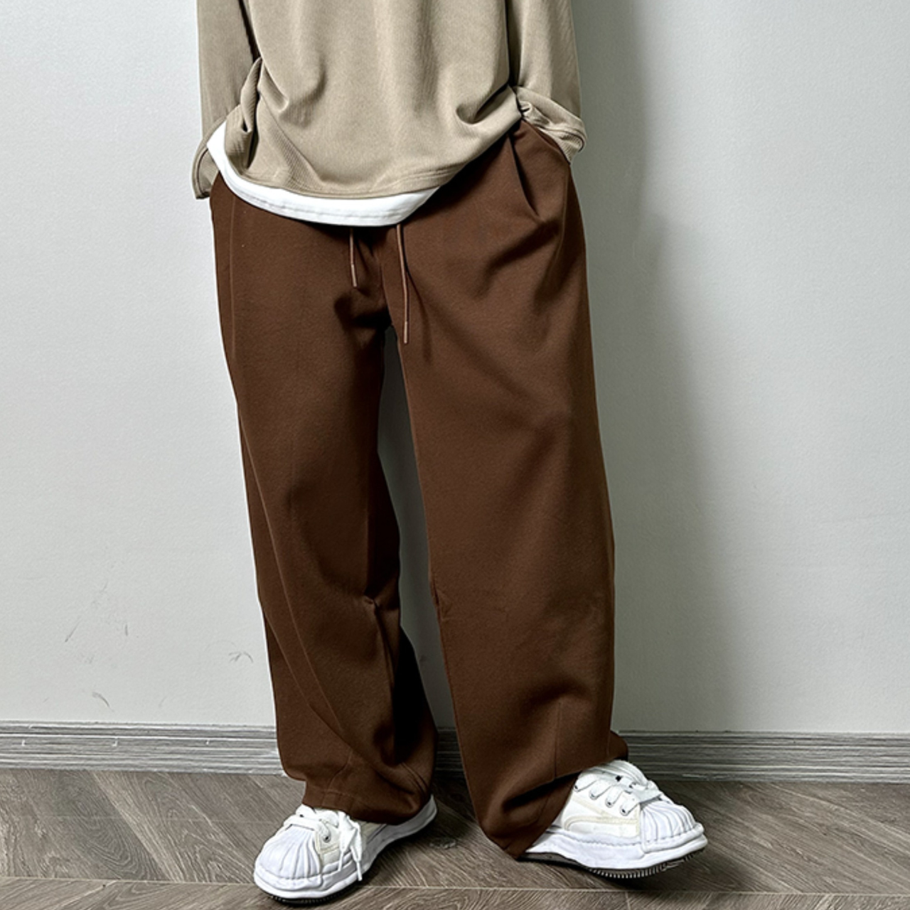 スウェットワイドパンツ M10464