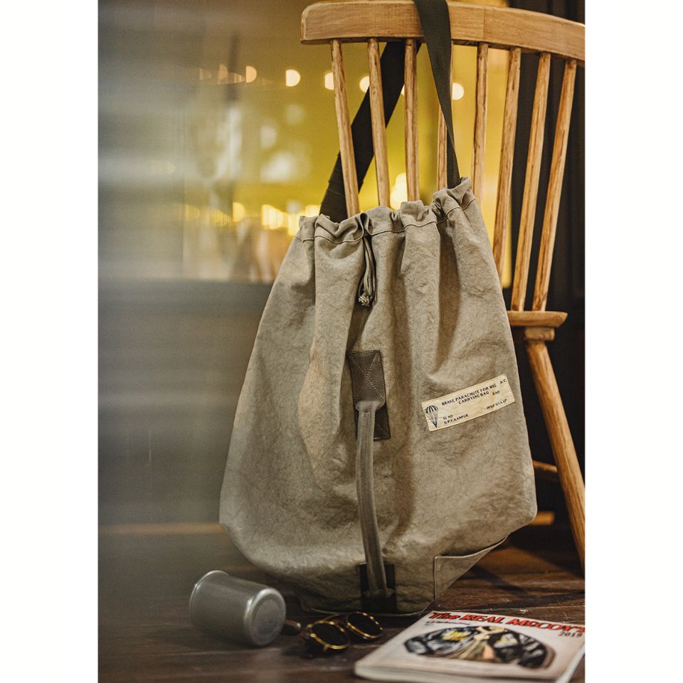 ヴィンテージ調 キャンバス ショルダーバッグ　M10644