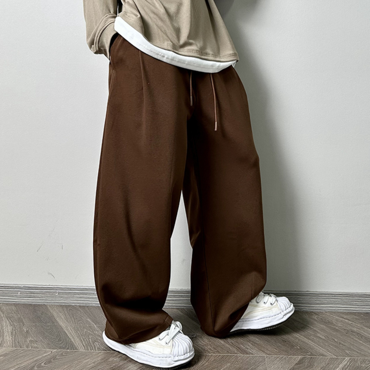 スウェットワイドパンツ M10464