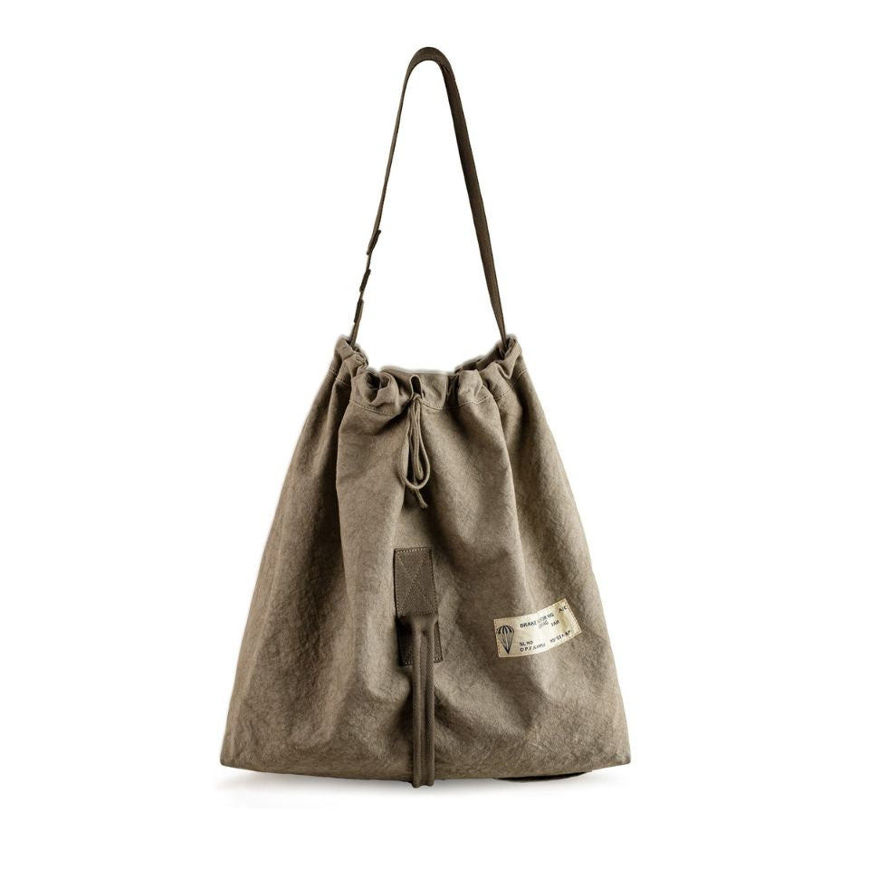 ヴィンテージ調 キャンバス ショルダーバッグ　M10644