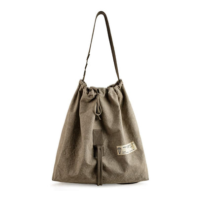 ヴィンテージ調 キャンバス ショルダーバッグ　M10644