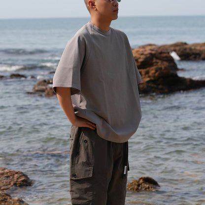 ワッフルテクスチャ Tシャツ　M10264