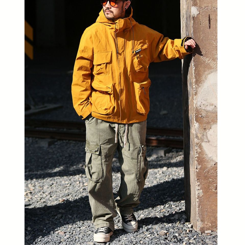 ライトシェル フーデッド ワークジャケット　M10646