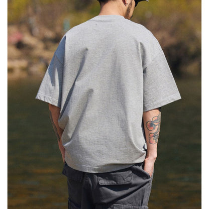 切り替えポケット コットン Tシャツ　M10718