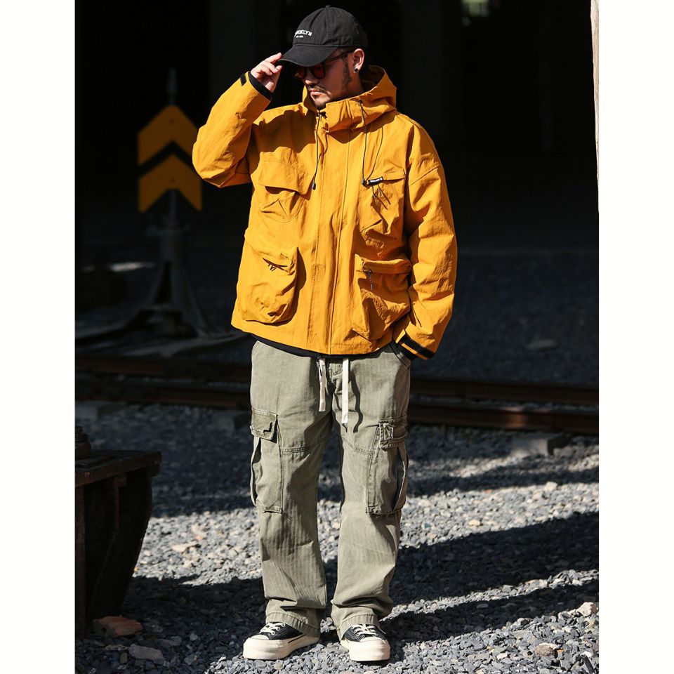 ライトシェル フーデッド ワークジャケット　M10646