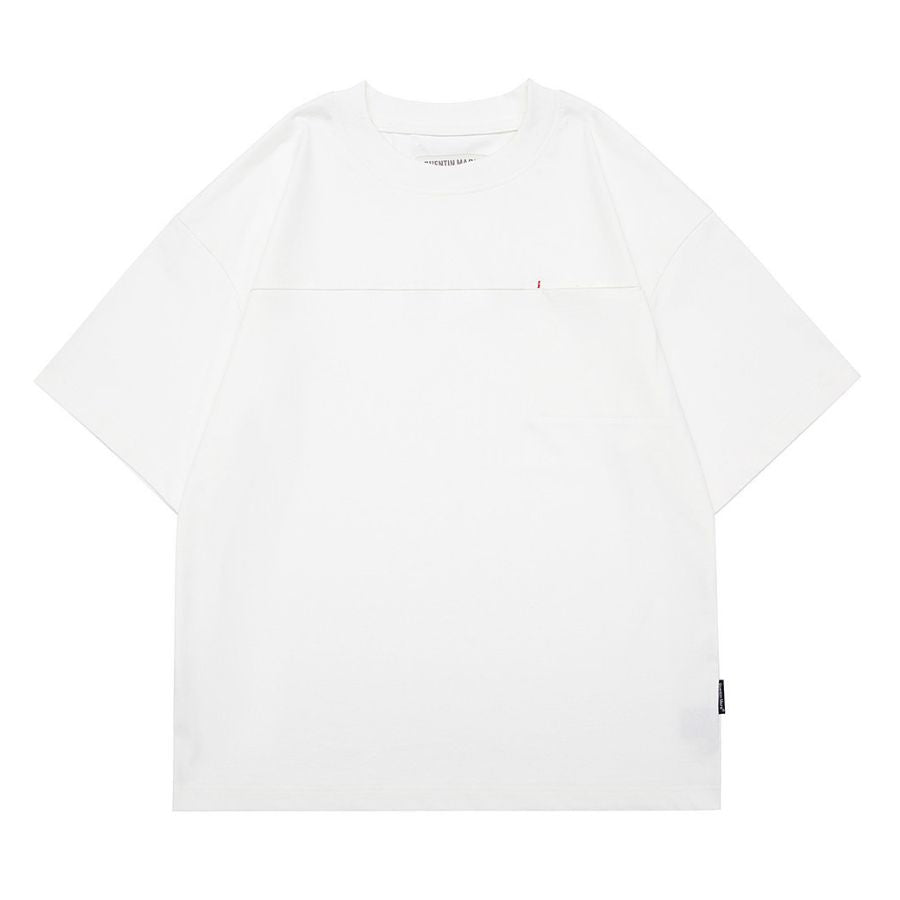 切り替えポケット コットン Tシャツ　M10718