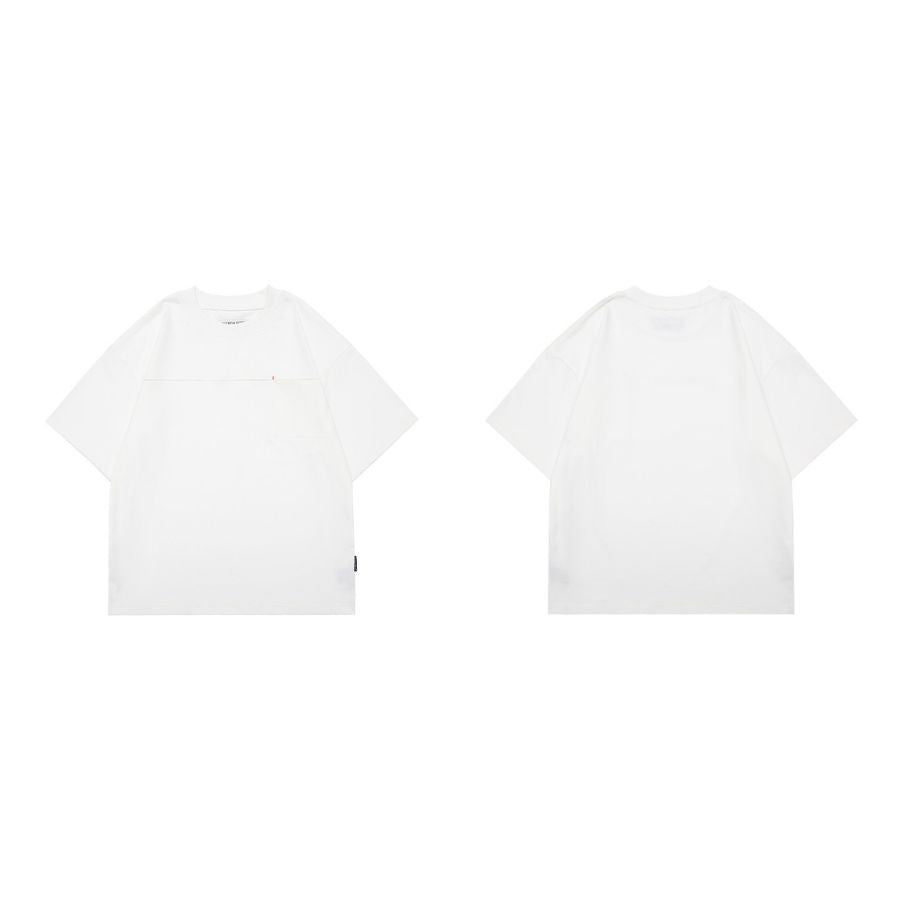 切り替えポケット コットン Tシャツ　M10718