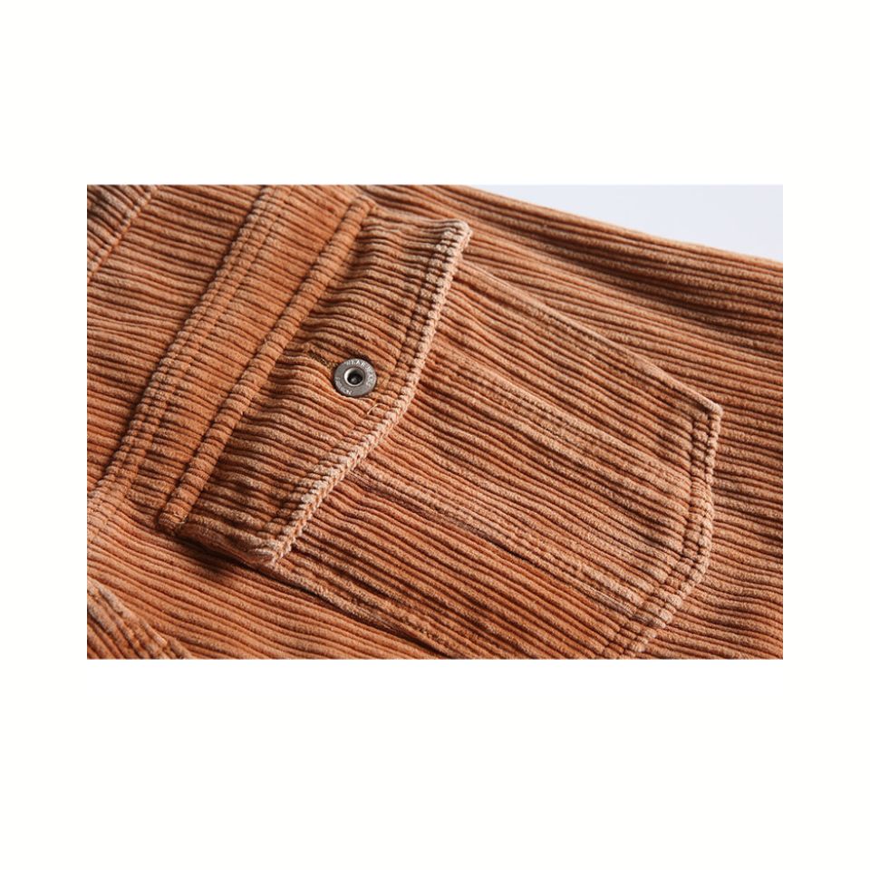 裏起毛 ワイド コーデュロイパンツ　M10647