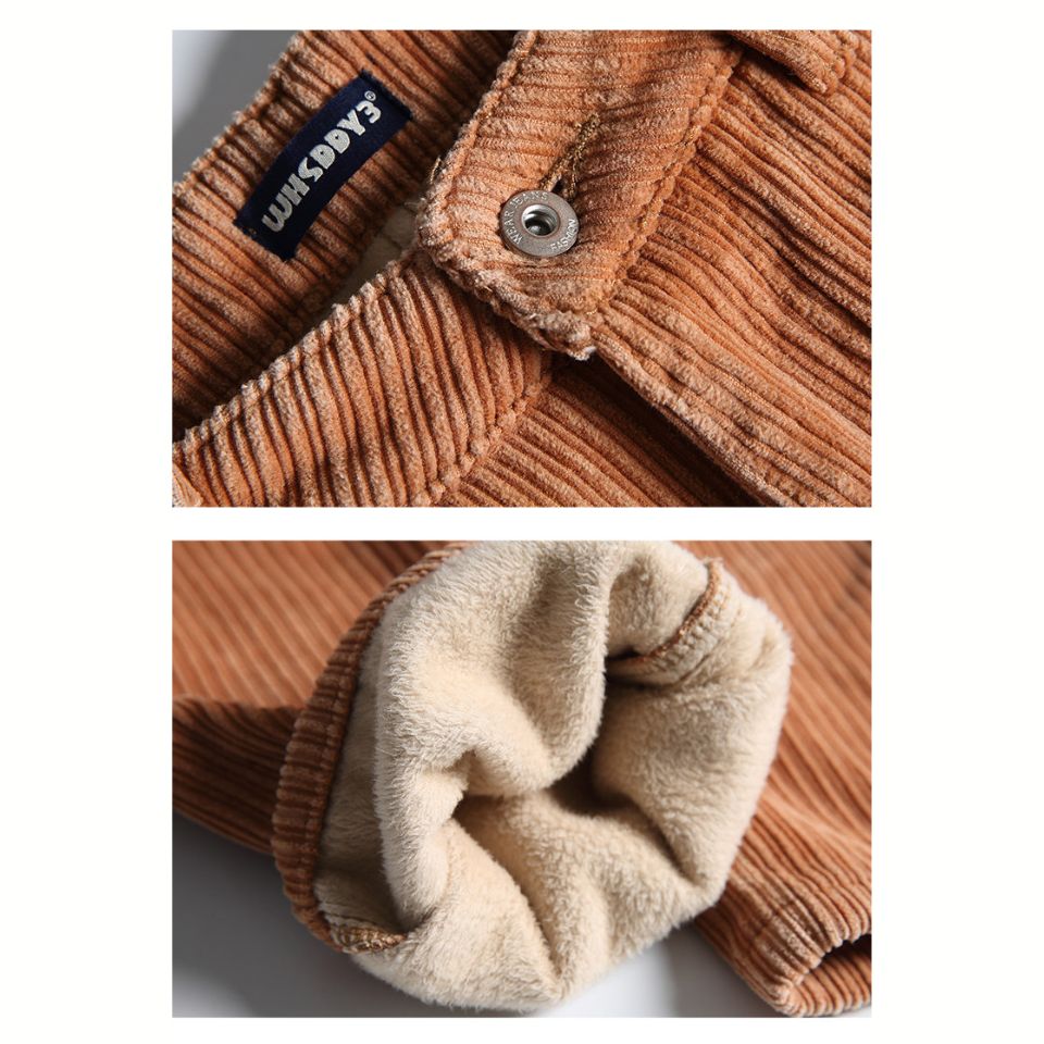 裏起毛 ワイド コーデュロイパンツ　M10647