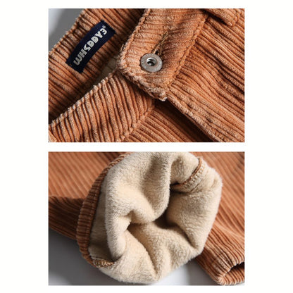 裏起毛 ワイド コーデュロイパンツ　M10647