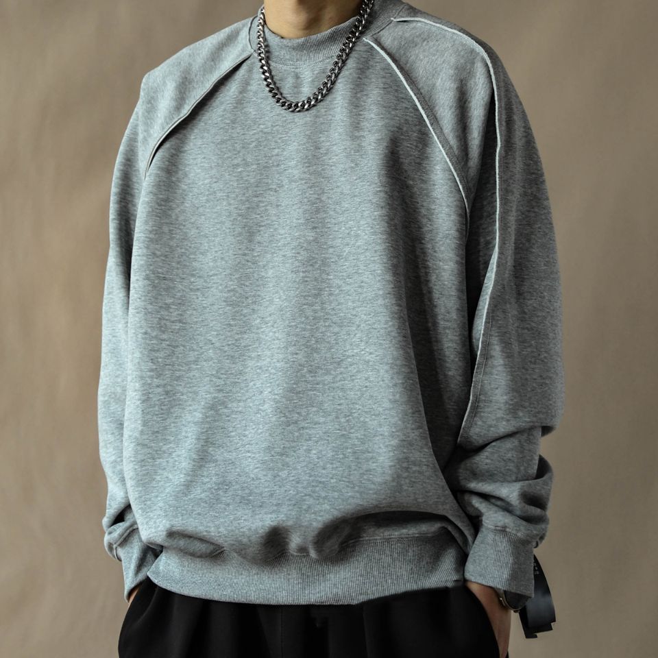 切り替えライン ラグラン スウェット　M10648