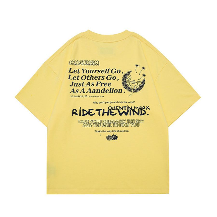 バックプリント グラフィック Tシャツ　M10721