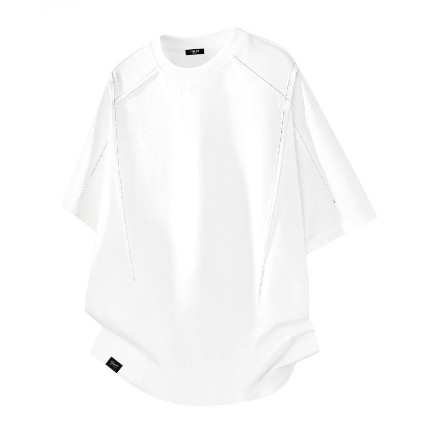 切り替えライン ワイド Tシャツ　M10722