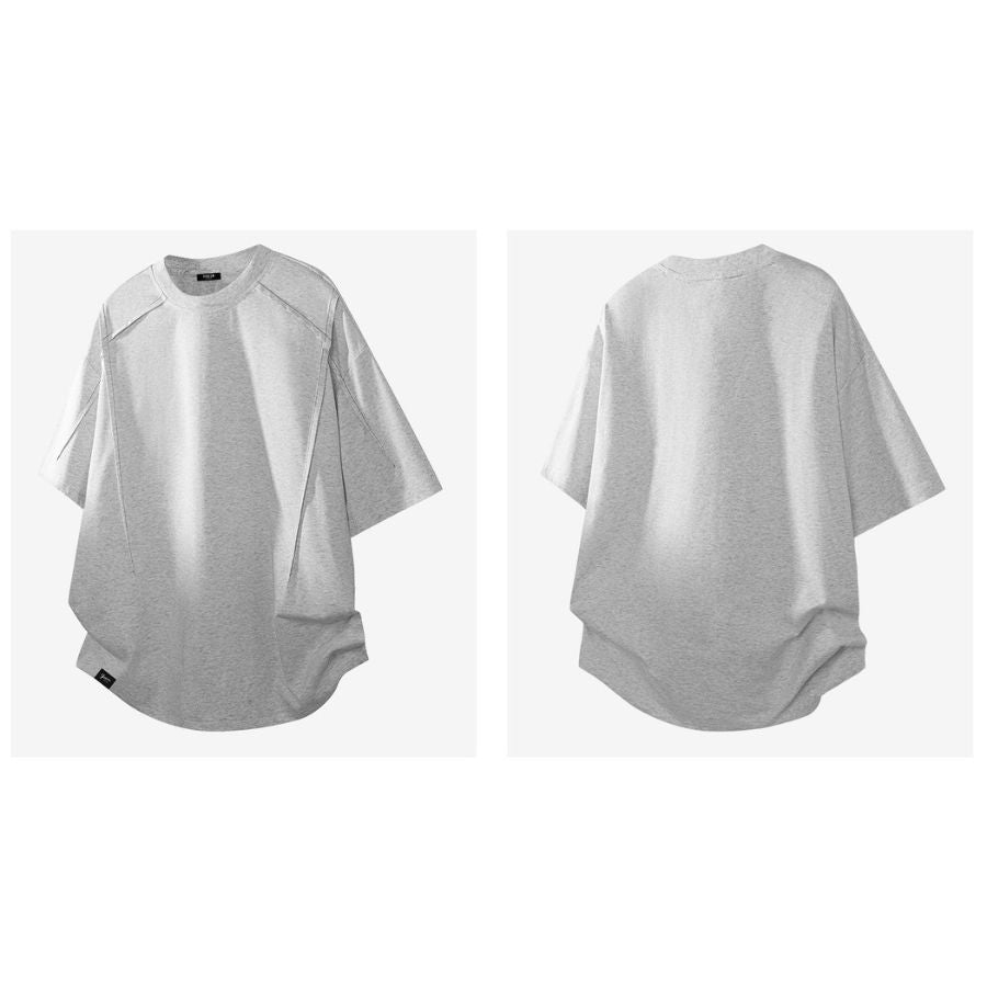 切り替えライン ワイド Tシャツ　M10722