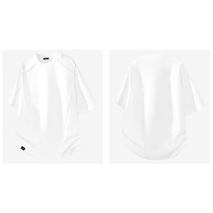 切り替えライン ワイド Tシャツ　M10722
