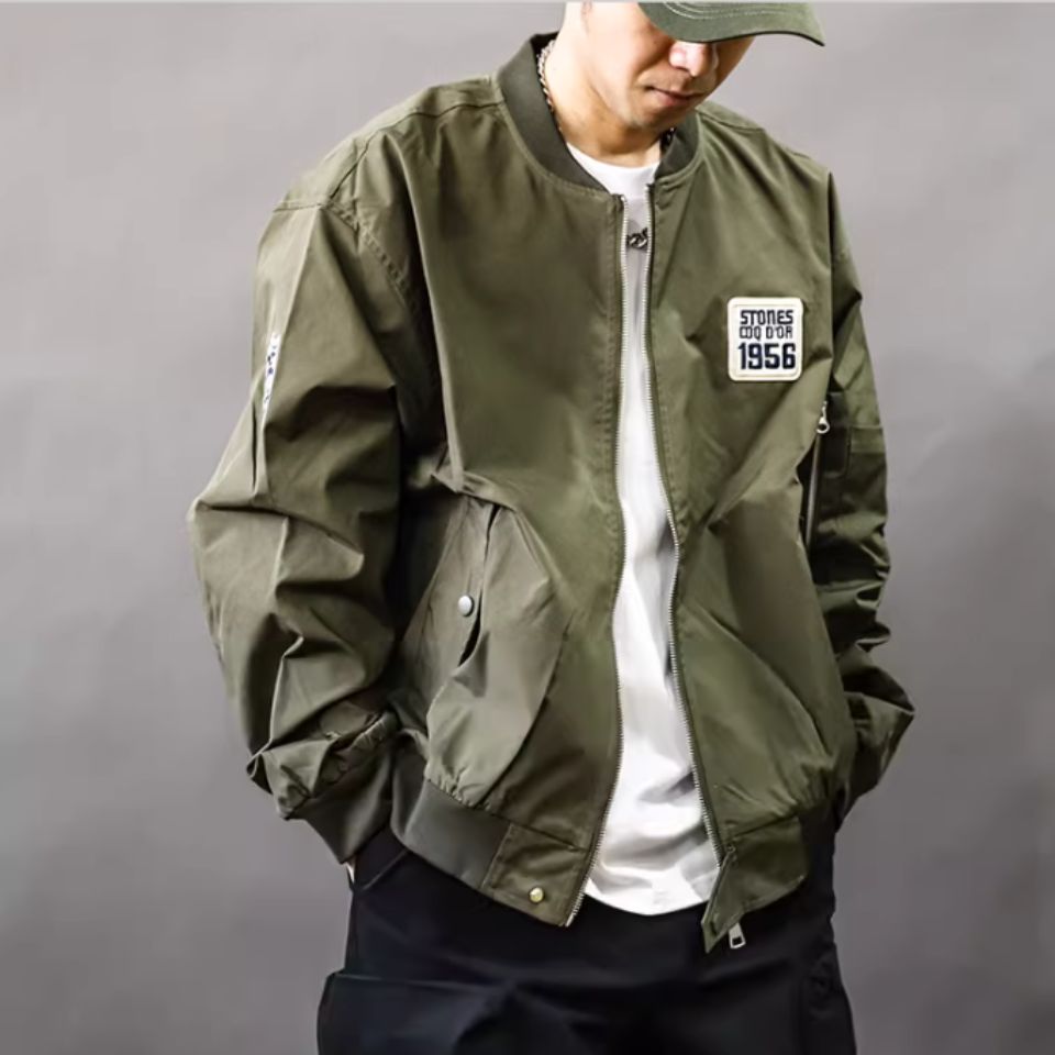 ワイドシルエット MA-1 ジャケット　M10650