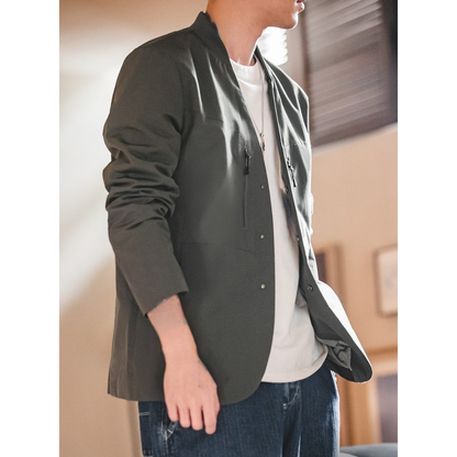 ノーカラージップジャケット M10465