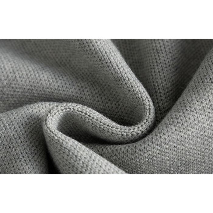 襟付き リラックス ルーズニット M10434