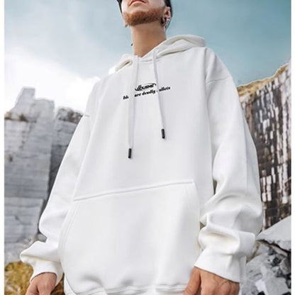 矢印プリント オーバーサイズ フーディ　M10493