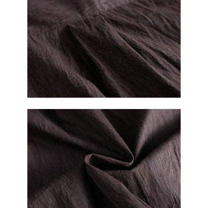 シワ加工 ワッシャー ルーズシャツ M10430