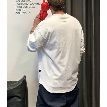 バックラベル 長袖Tシャツ　M10518